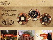 Tablet Screenshot of figueirarestaurante.com.br